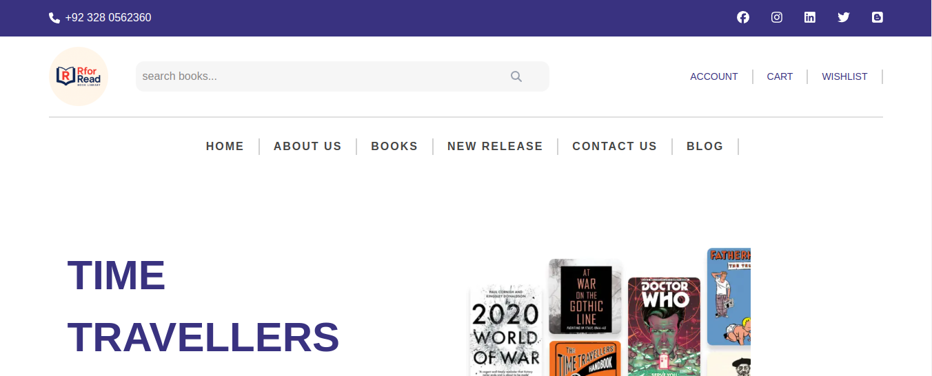 Book Library Website